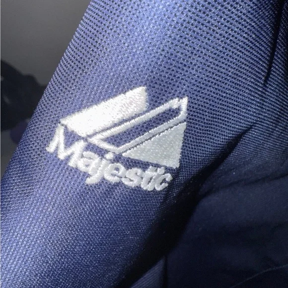 Majestic Navy and Red Pullover Jacket - Picture 5 of 5